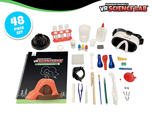 Second image of Professor Maxwell's VR Science Lab Virtual Reality Kids Science Kit, Book and Interactive Learning Activity Set